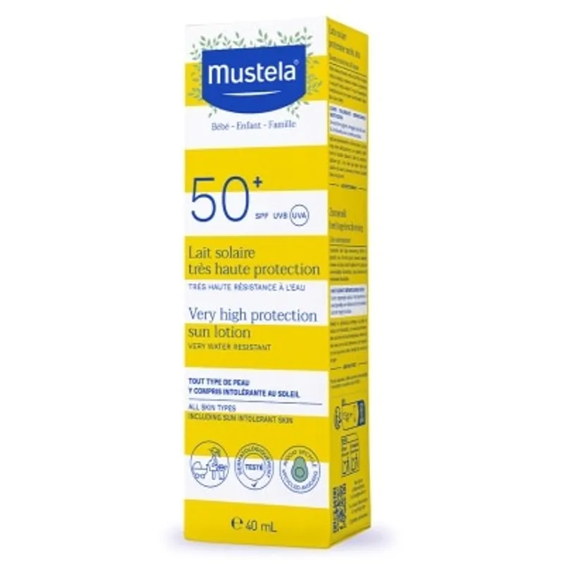 MUSTELA 特強防曬乳 40ml