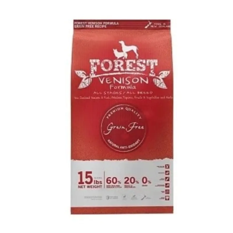 Forest 鹿肉配方 無穀物 全犬糧 15lb
