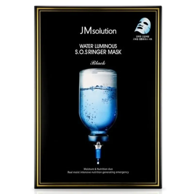 JM SOLUTION 水滋養急救針劑面膜10片