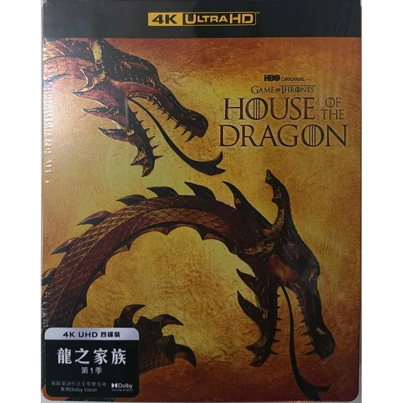 4K UltraHD 龍之家族 第1季(1-10集)(四碟4K UltraHD) Z52Y40198