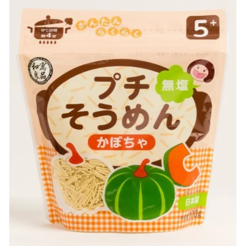 和寓良品無鹽小素麵 (南瓜, 100克)