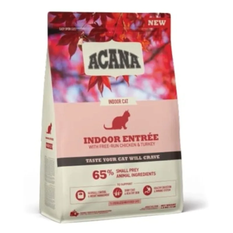 ACANA Indoor Entree Cat 室內貓 貓乾糧 01.8kg (新包裝) [ACIE18K]