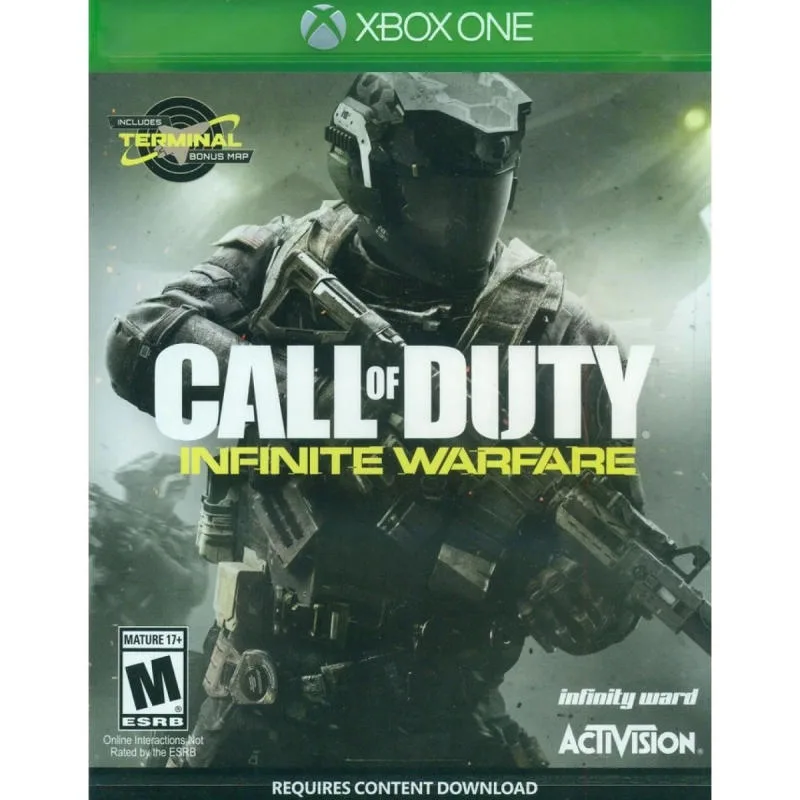 XB One Call of Duty ： 無盡戰爭 中／英