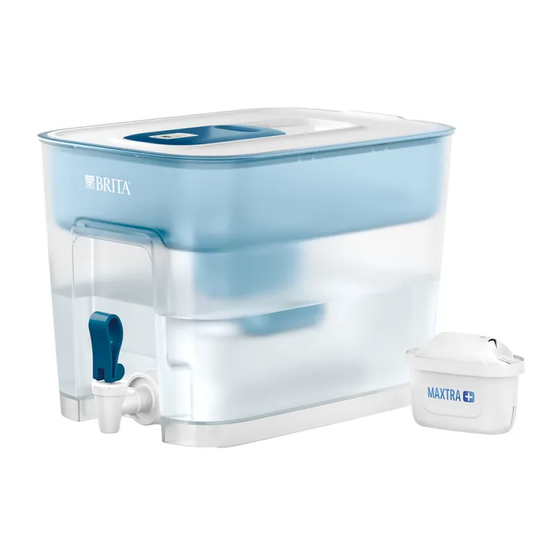 BRITA FLOW MX+濾水箱 8.2L 藍色
