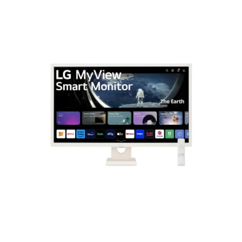 LG 樂金 32SR50F-W 31.5吋 全高清 IPS 智能顯示器 (配備 webOS)