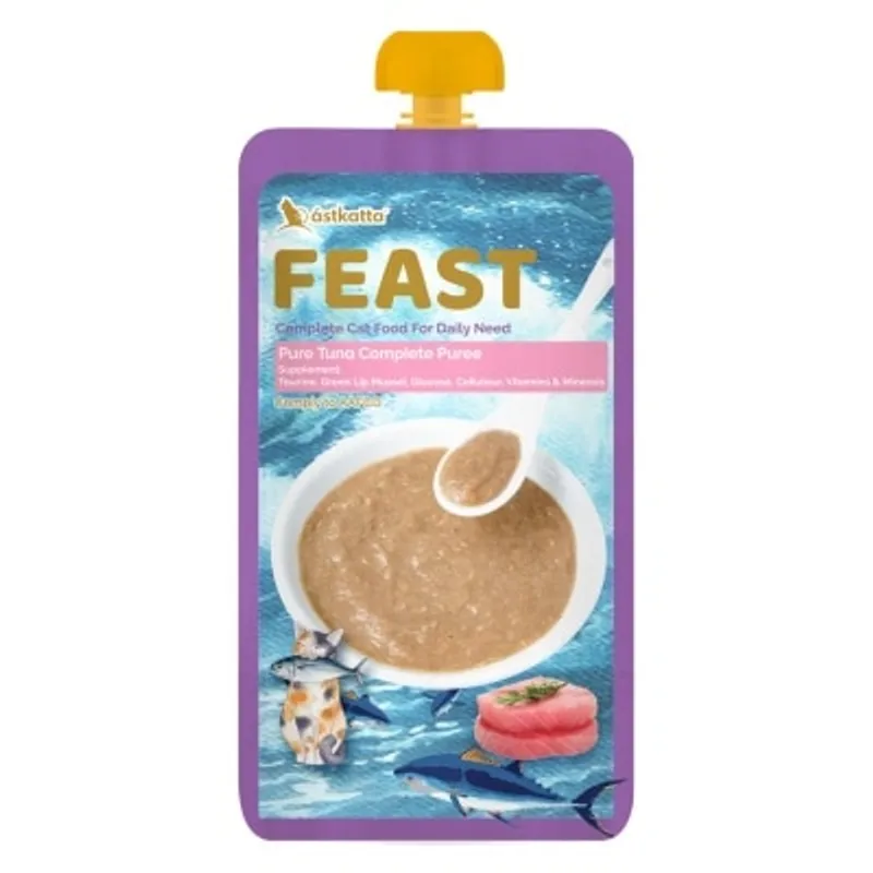 ASTKATTA Feast 純吞拿魚肉泥主食包 (110g) 361451