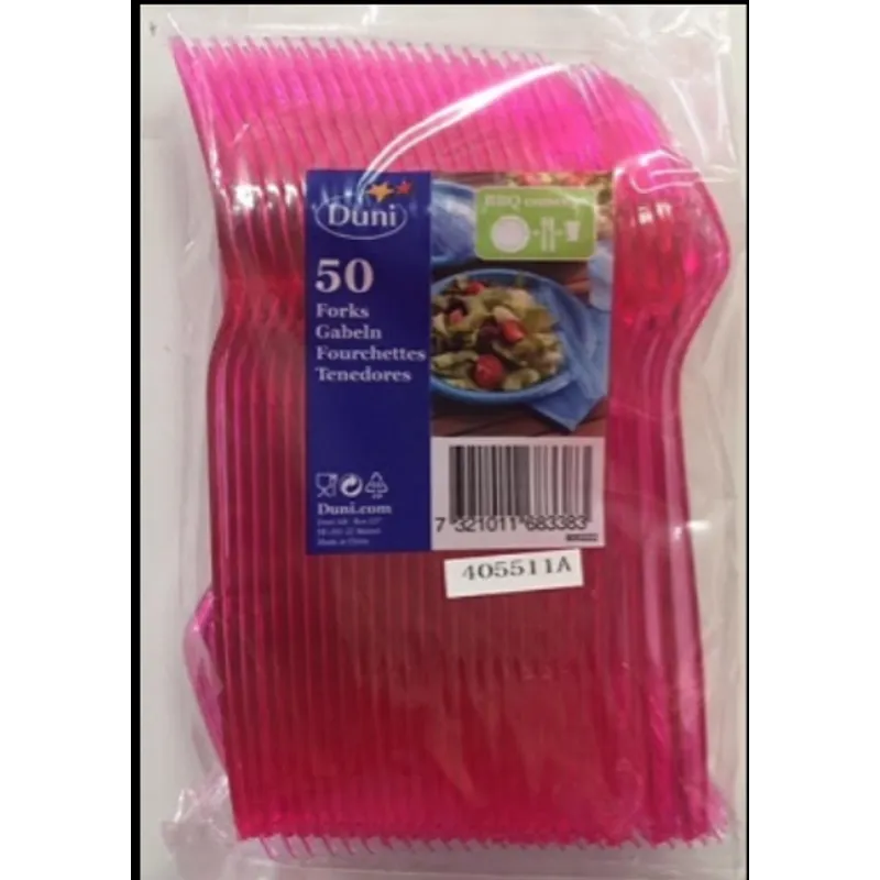 FORKS BBQ 180MM BBQ HOT PINK