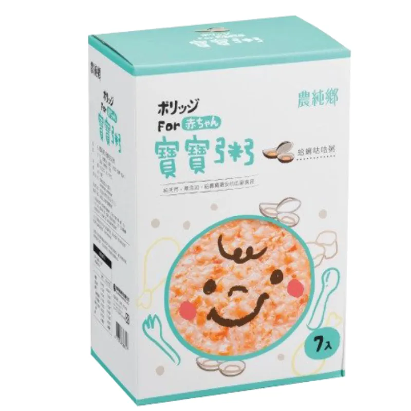 農純鄉 - 蛤蜊咕咕粥 150克 x 7入