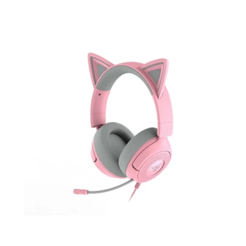 Razer 雷蛇 Kraken Kitty V3 X 有線電競貓咪耳麥
