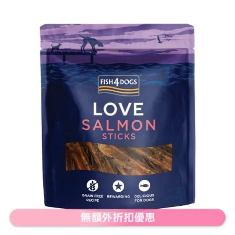 三文魚肉條 85g (3.00oz) FISH4DOGS 822200