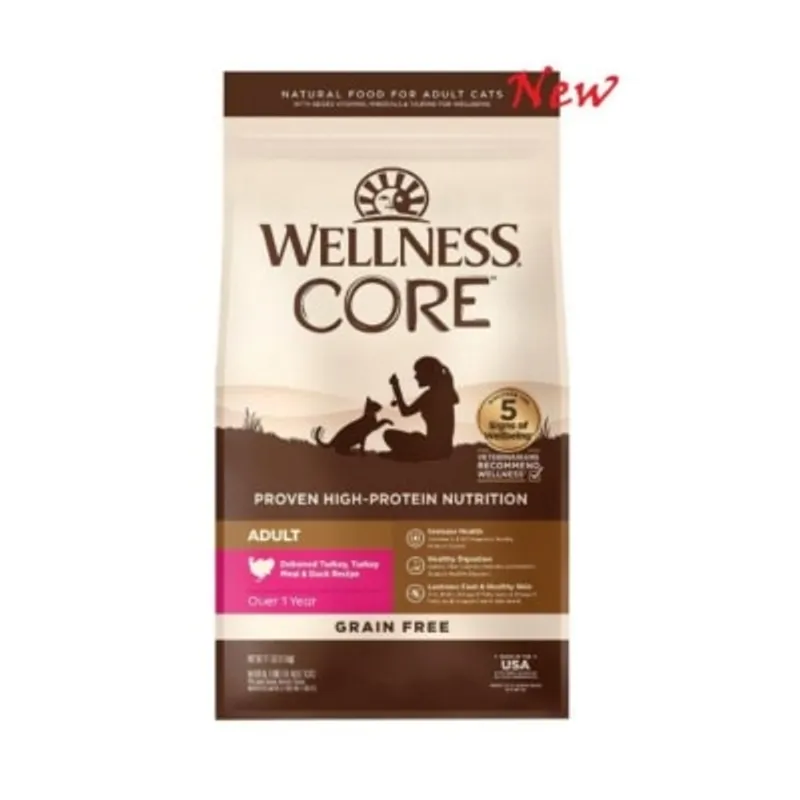 WELLNESS Wellness CORE 火雞拼鴨肉配方﹙無穀物﹚貓乾糧