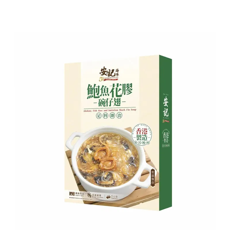 香港安记鲍鱼花胶碗仔翅 400克