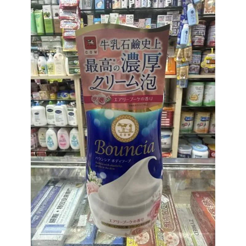 Bouncia Cow牛奶沐浴露480ml(花香味)