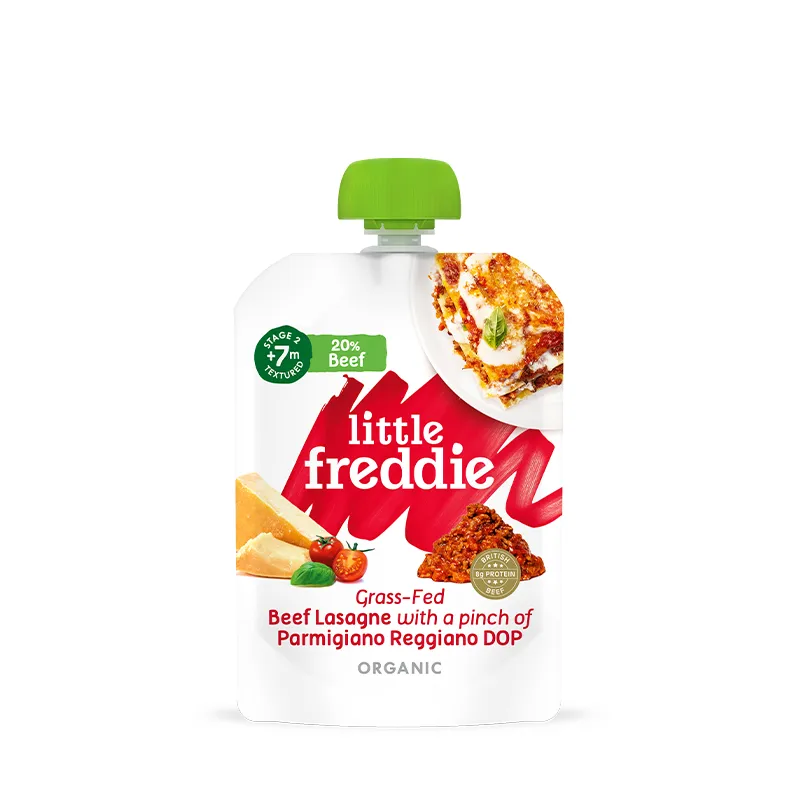 LITTLE FREDDIE 有机草饲牛肉+根杂菜 120G