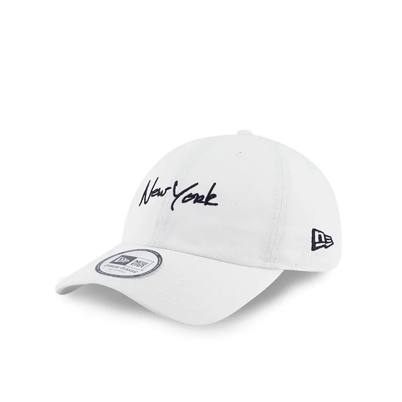 NEW ERA CLS CL NEW YORK WHITE-帽