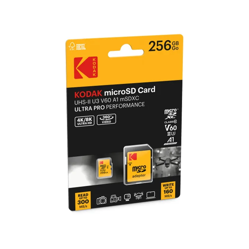KODAK microSD記憶卡(256GB) EKMSDM256GUHS2V1K