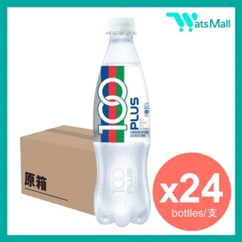 100衝勁 電解質運動飲品 (有汽) 500毫升 (24支)