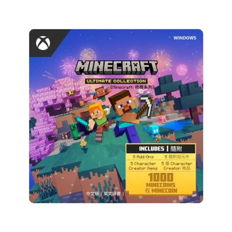 MICROSOFT 微軟 PC Minecraft Java & Bedrock Edition 終極版 (電子下載版)