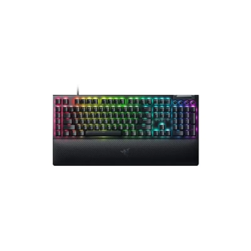 Razer 雷蛇 BlackWidow V4 有線機械軸遊戲鍵盤 (黃軸)