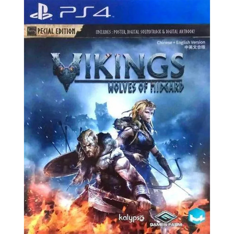PS4 維京人 人中之狼 VIKINGSー Wolves of Midgard 中／英文版 港版