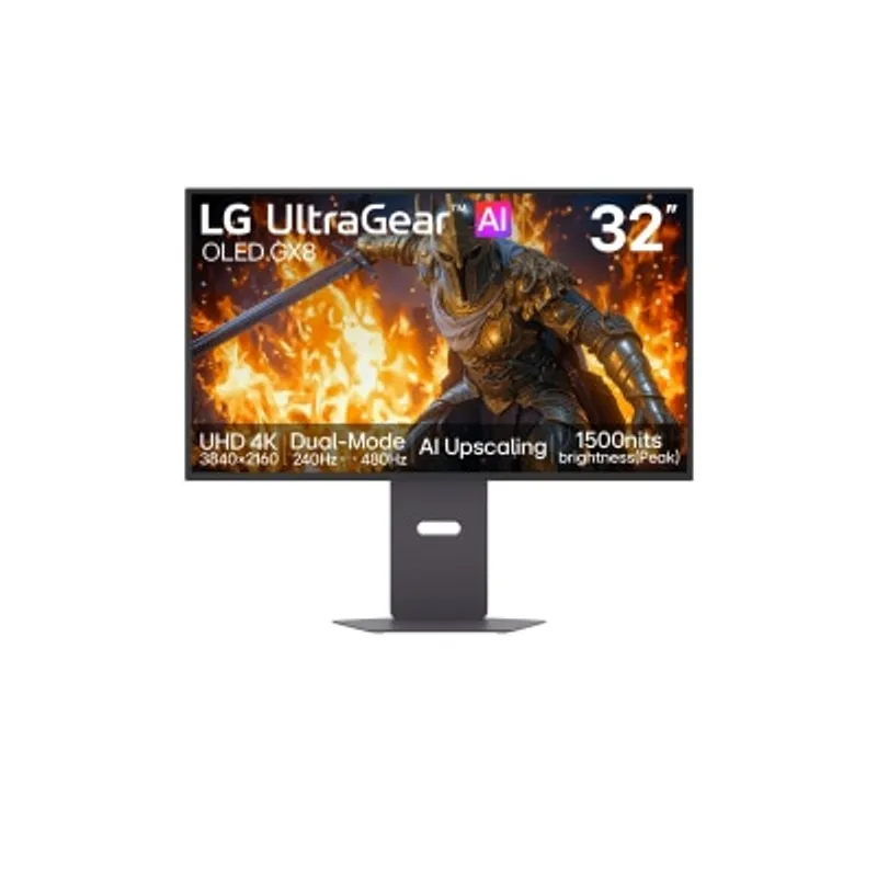 LG 樂金 32GX870B-B 32" UltraGear evo Dual-Mode (4K 240Hz / FHD 480Hz) OLED 電競顯示屏