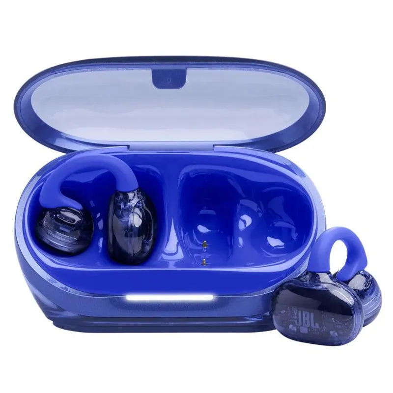 JBL 真無線開放式耳機(藍色) SOUNDGEARCLIPS/BLUE