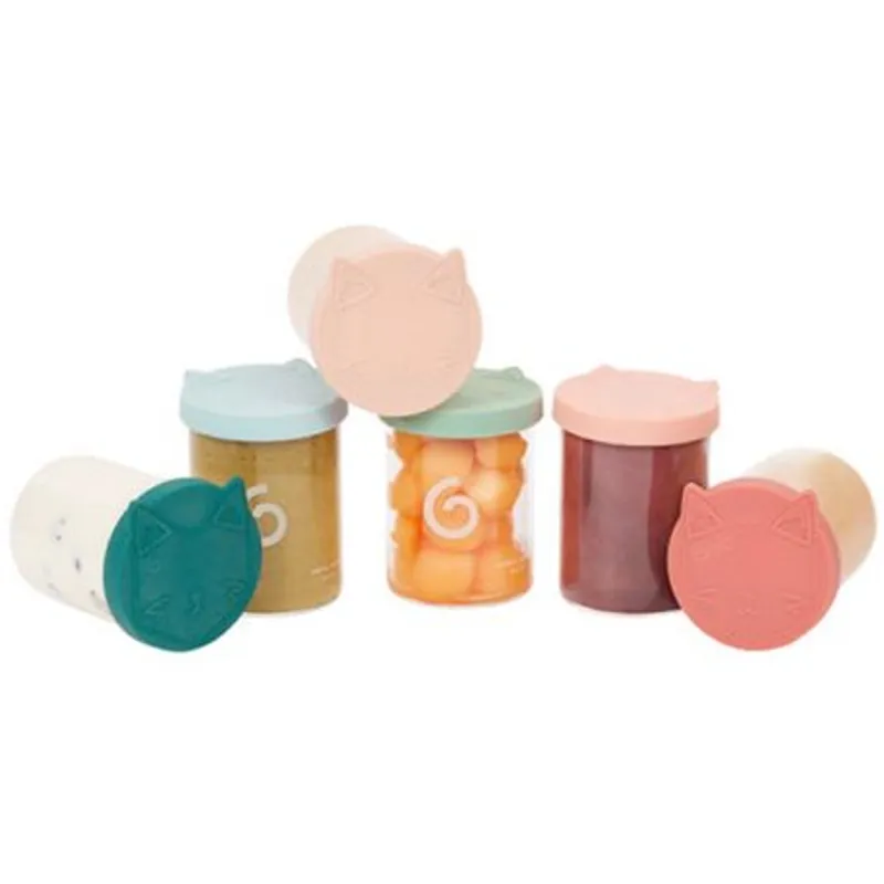 Isy Bowls 玻璃食物儲存罐-250mlx6