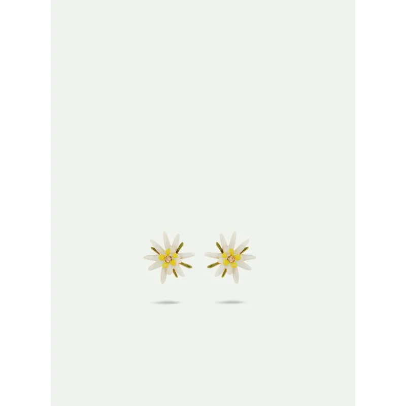 LES NEREIDES 雪絨花花柱耳環