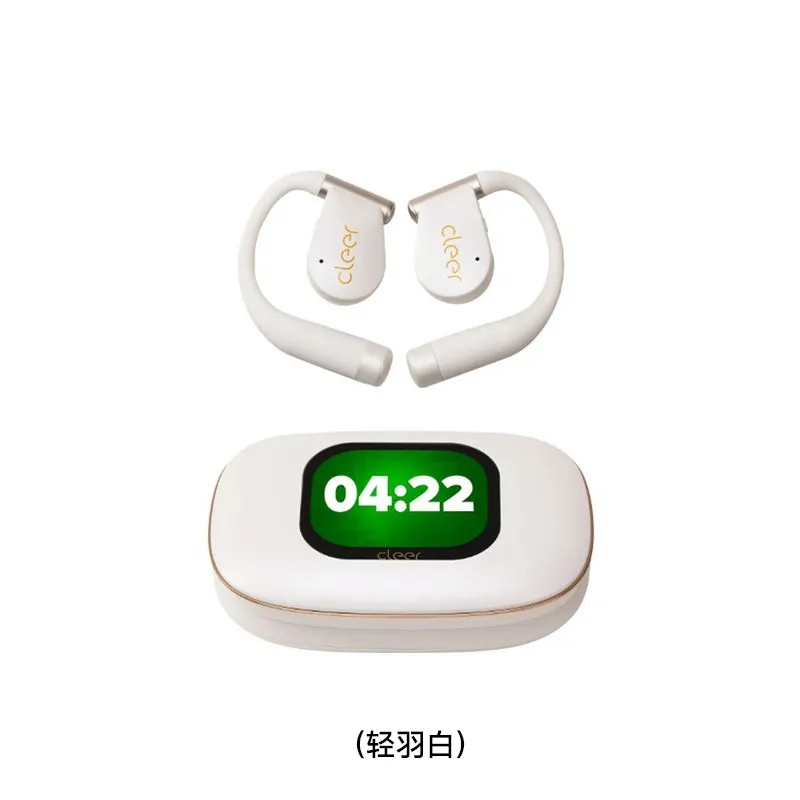 CLEER 开放式AI耳机SPORTS版(轻羽白) ARC5/SPORTVERSION/WE