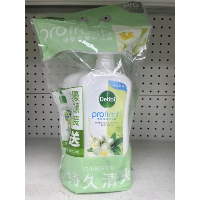 孖裝滴露清新綠茶與茉莉花香沐浴露 950g