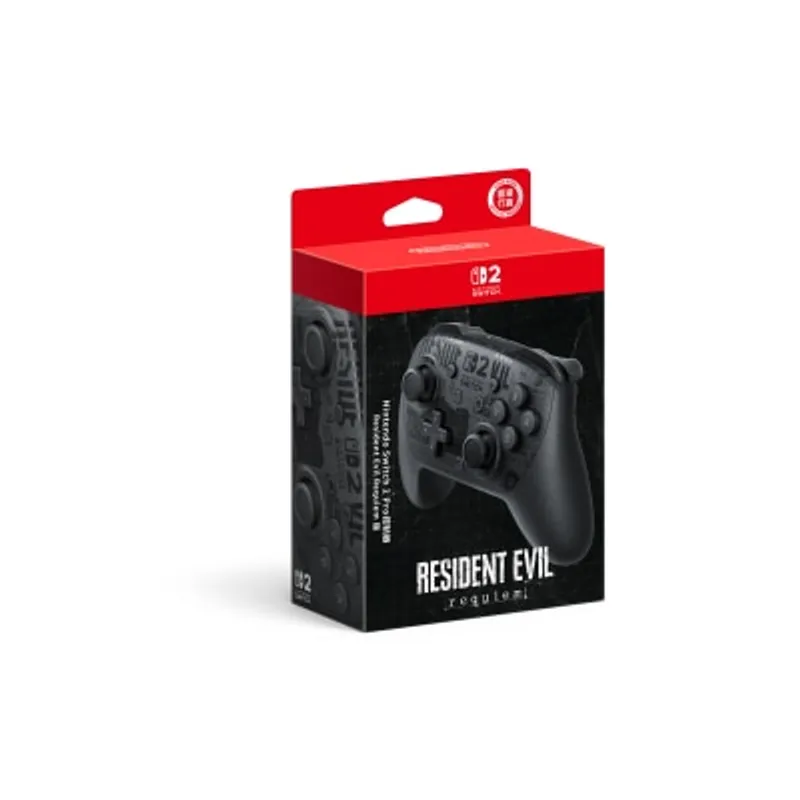 NINTENDO 任天堂 Switch 2 Pro 控制器 Resident Evil Requiem 版
