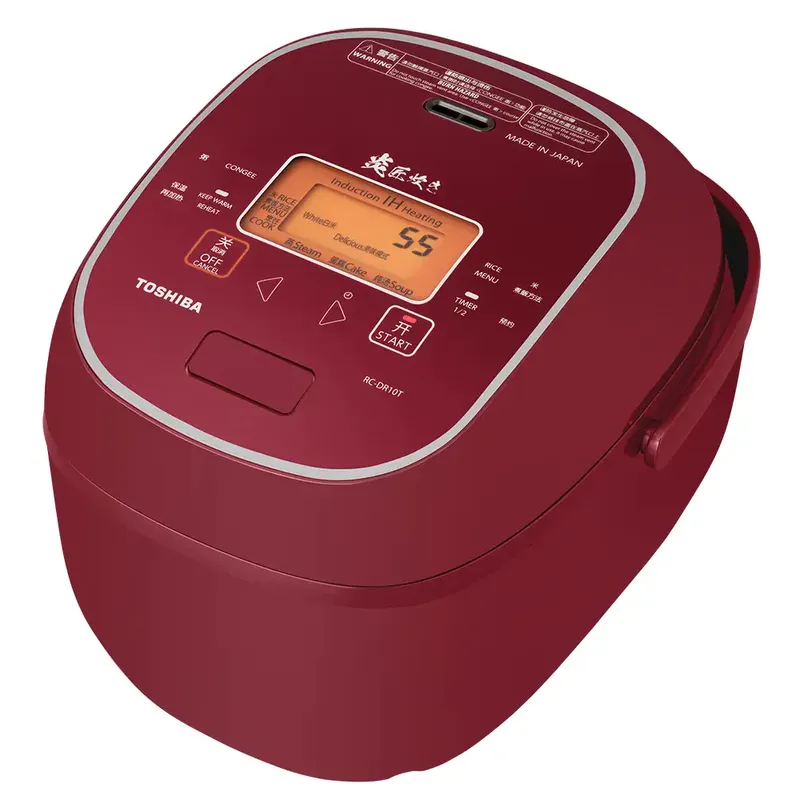 TOSHIBA 1L IH磁應電飯煲 RC-DR10T紅