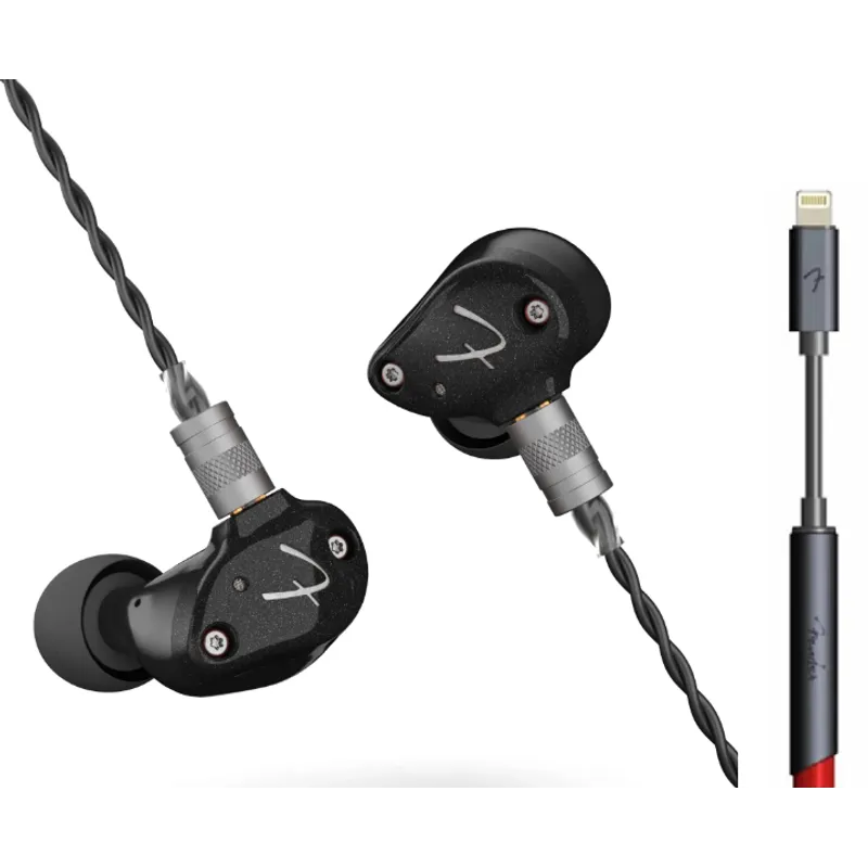 FENDER 入耳式耳機套裝 TRACKBUNDLESET/BK