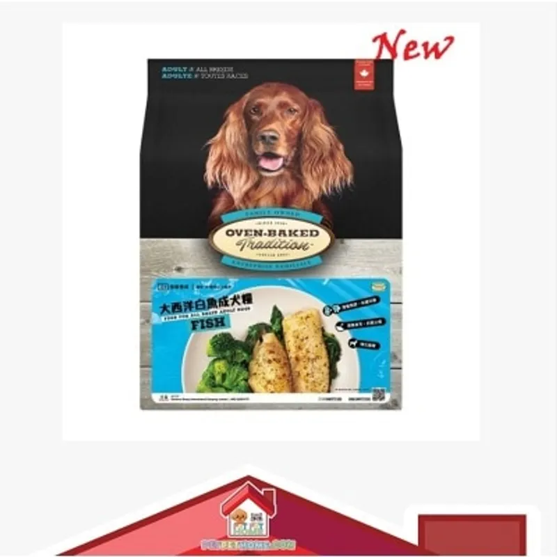 Oven Baked Oven-Baked 成犬魚肉配方 (原粒) 狗乾糧