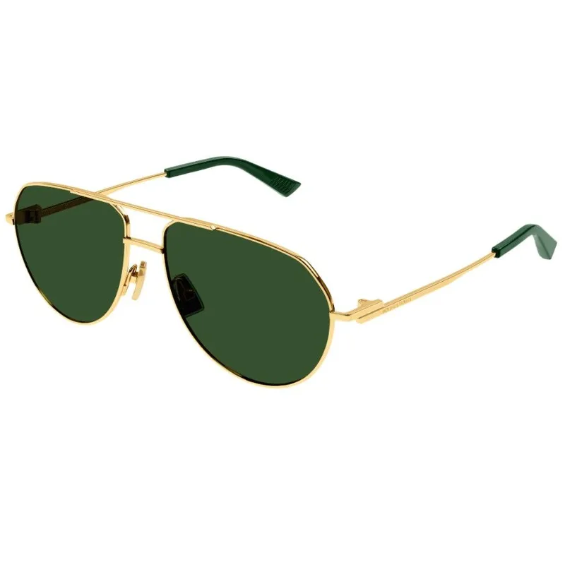 BOTTEGA VENETA BV1302S 003 飛行員金屬太陽眼鏡
