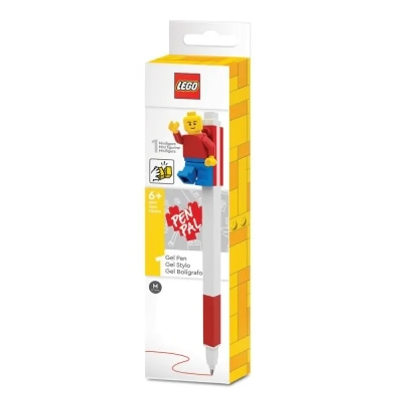 LEGO 樂高® 積木原子筆附人偶 紅色 (52602)