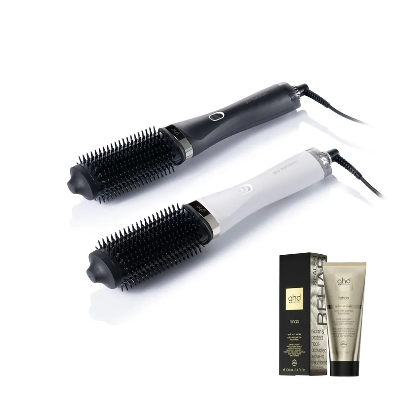 ghd Duet Blowdry Hair Dryer Brush set