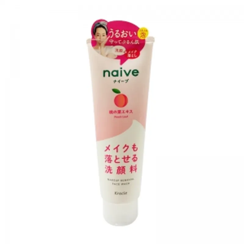 嘉娜寶naive桃葉精華保濕卸妝洗面奶6支裝 200g/支
