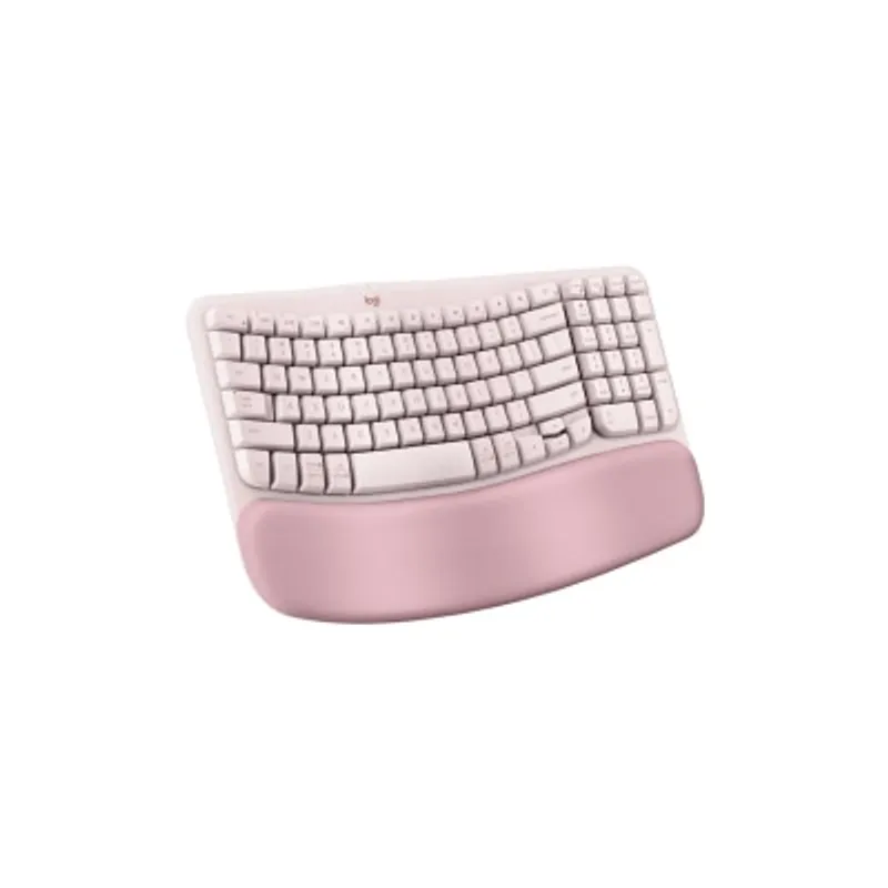 LOGITECH 羅技 Wave Keys 人體工學無線鍵盤