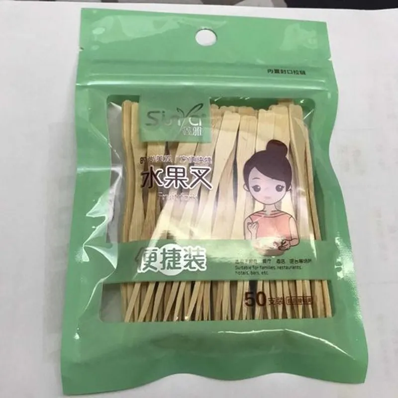 9cm 水果竹叉簽