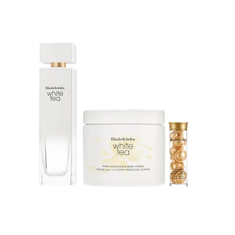 Elizabeth Arden 白茶淡香水+舒体霜套装