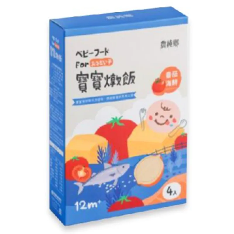 農純鄉 - 番茄海鮮燉飯 150克 x 4入12M+