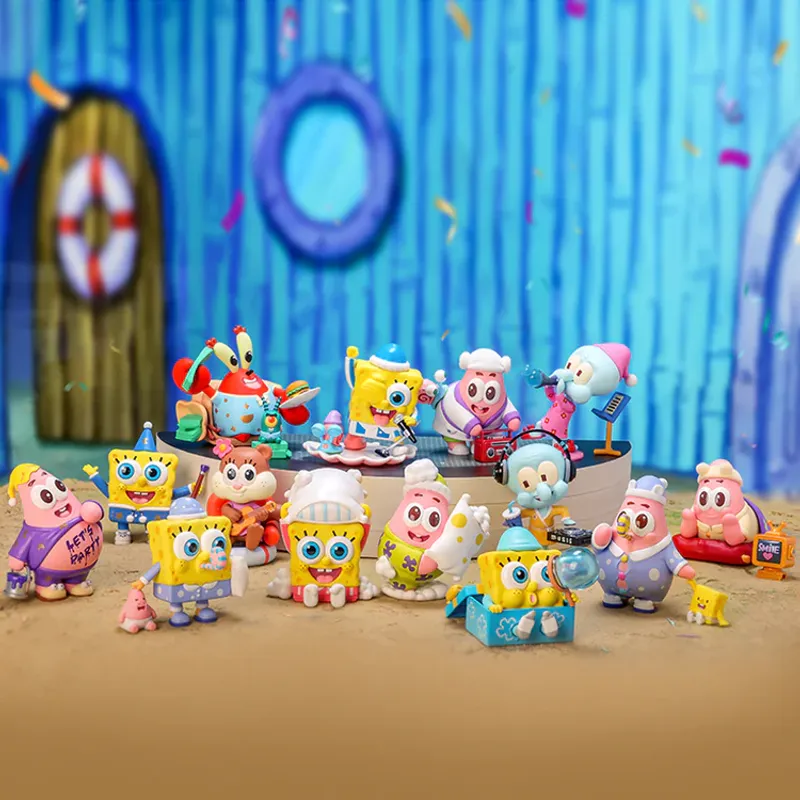 POPMART SPONGEBOB PAJAMAS PARTY SERIES/ 海綿寶寶睡衣派對系列
