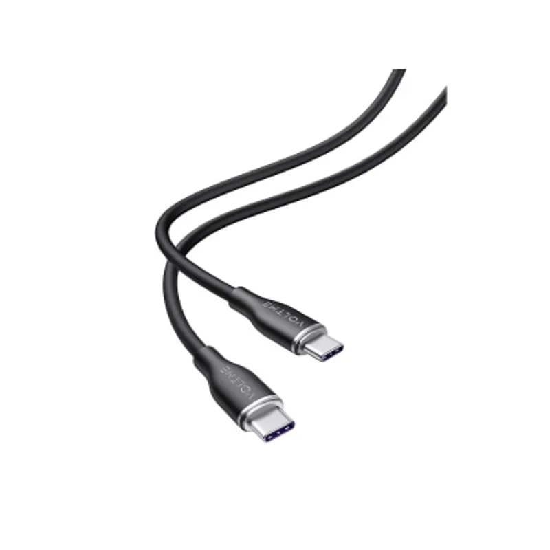 Voltme PowerLink MOSS 系列 USB-C to USB-C 耐用充電／傳輸矽膠線 (5A/100W) 1.8米