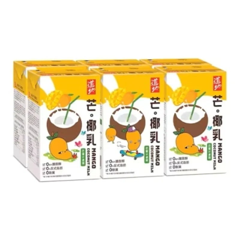 道地芒果椰乳250毫升6包裝