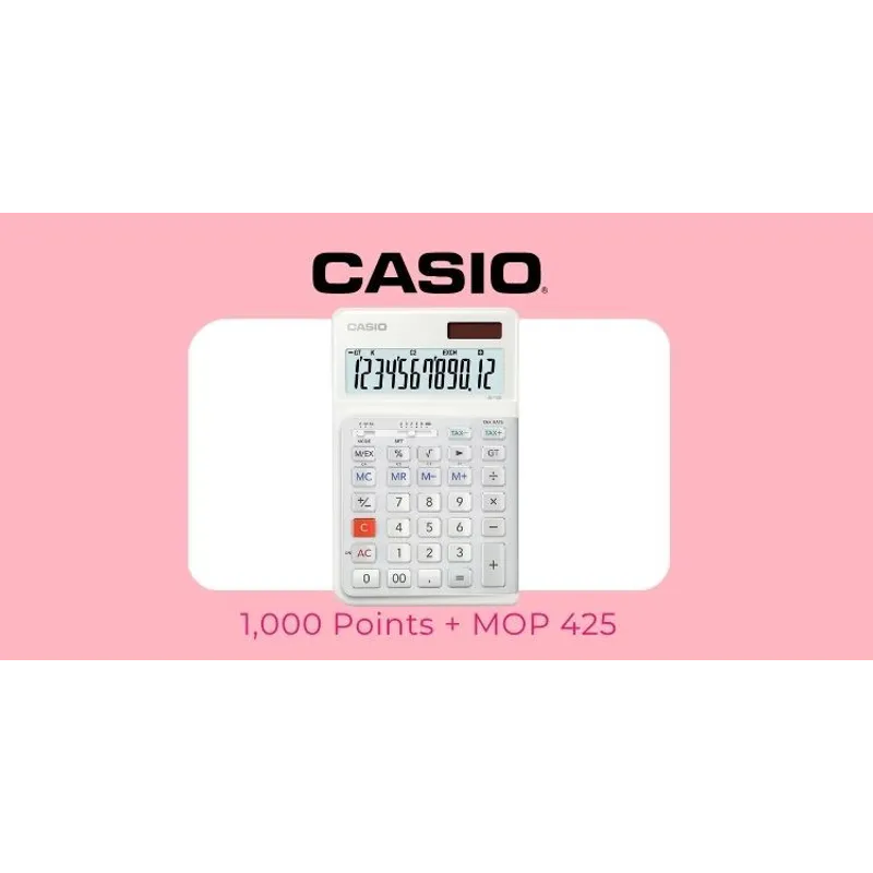 CASIO超大顯示屏計算器