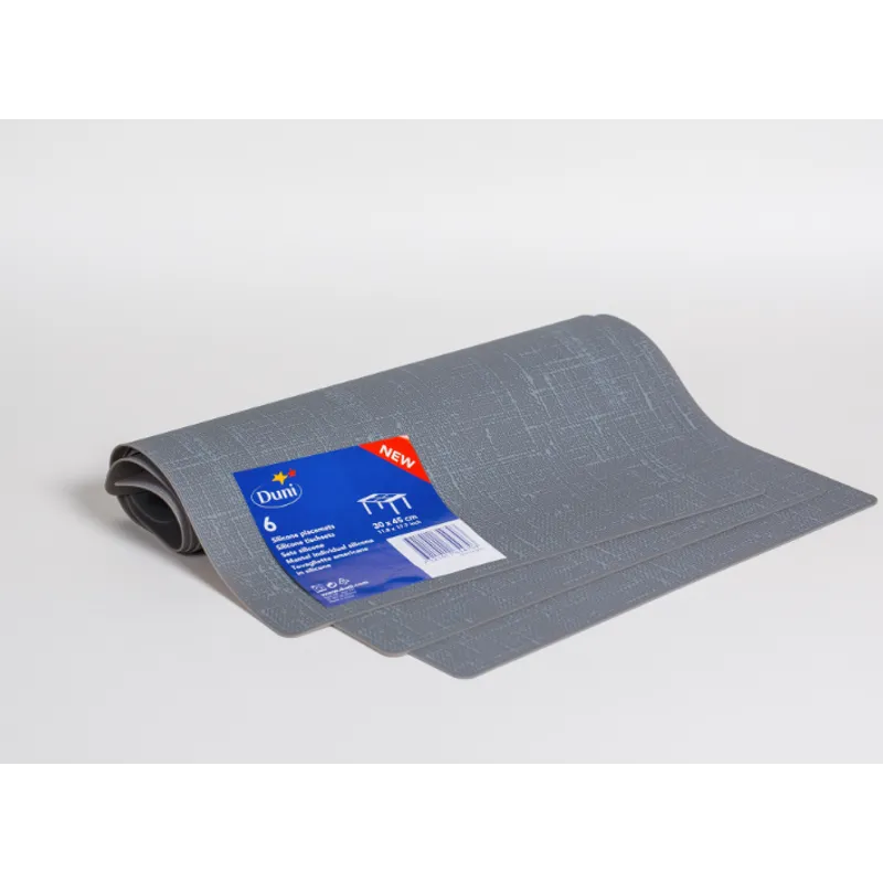 PLACEMATS SILICON 30x45 GRANITE GREY