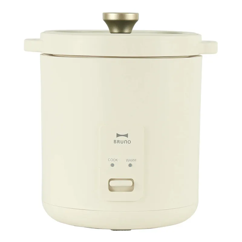 BRUNO 1.2L迷你復古電飯煲 BZK-D01-IV/白色