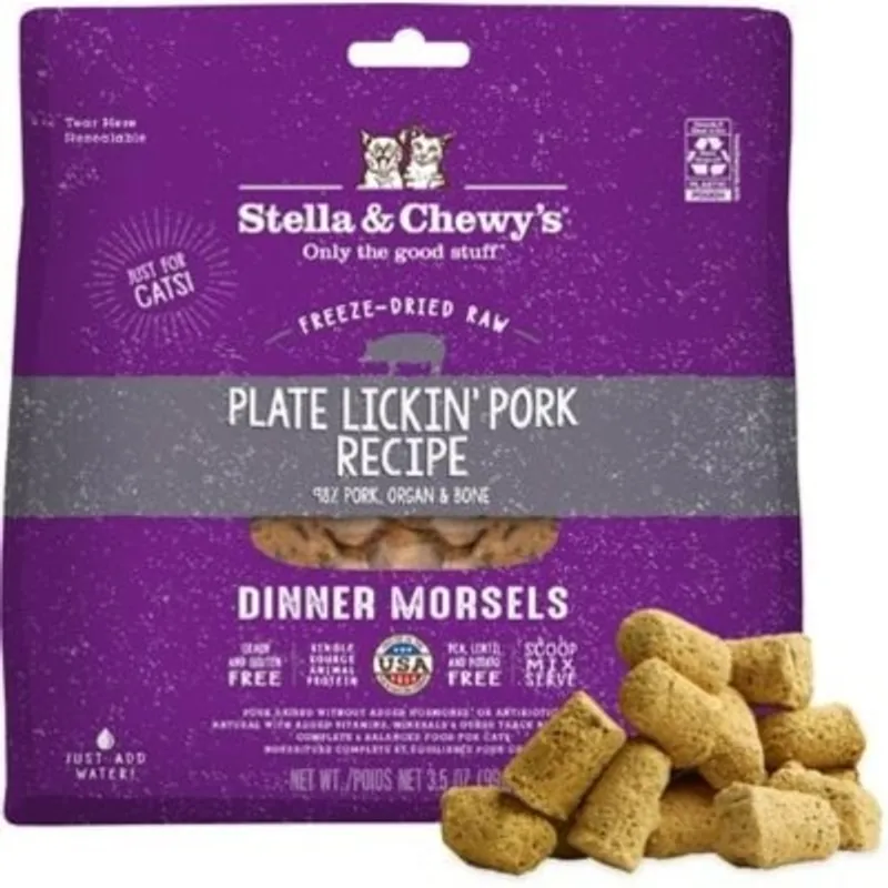 Stella & Chewy's 凍乾生肉主糧 豬全部都係豬 豬肉配方貓糧