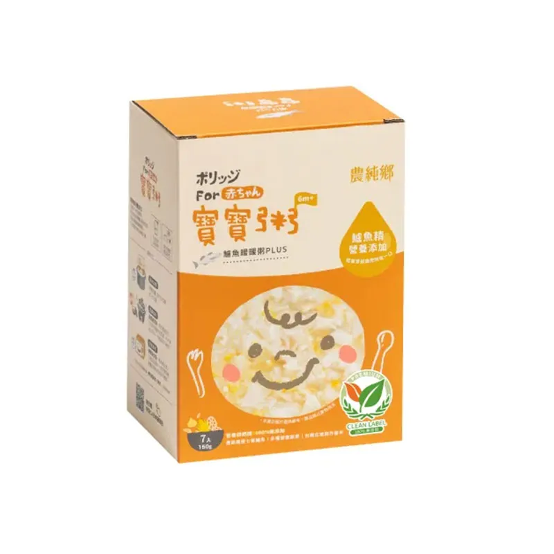 农纯乡鲈鱼粥PLUS (7入)添加鲈鱼6M+